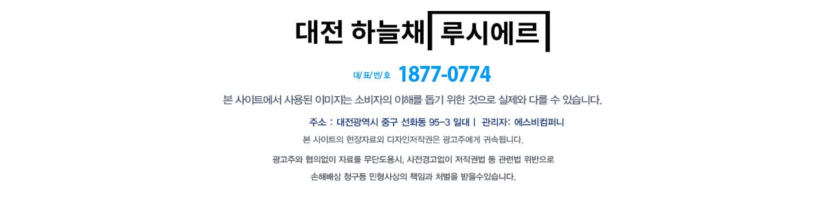 대전 하늘채 루시에르